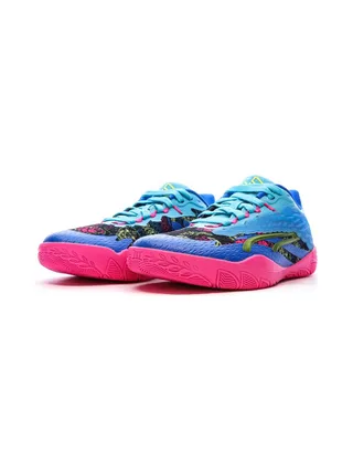 Chaussures de Basketball Bleu/Rose Homme Puma Stewie 3 6