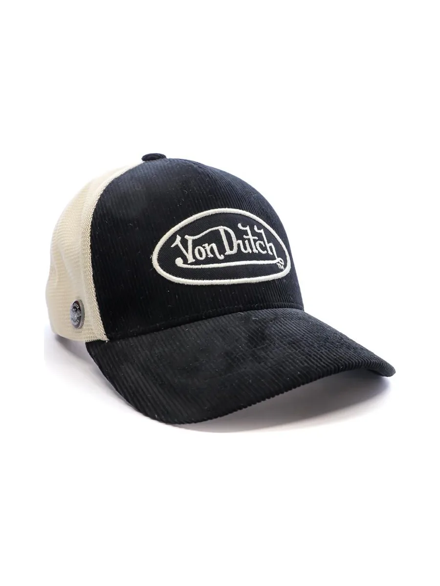 Casquette Noir/Écru Adulte Von Dutch LOF 3
