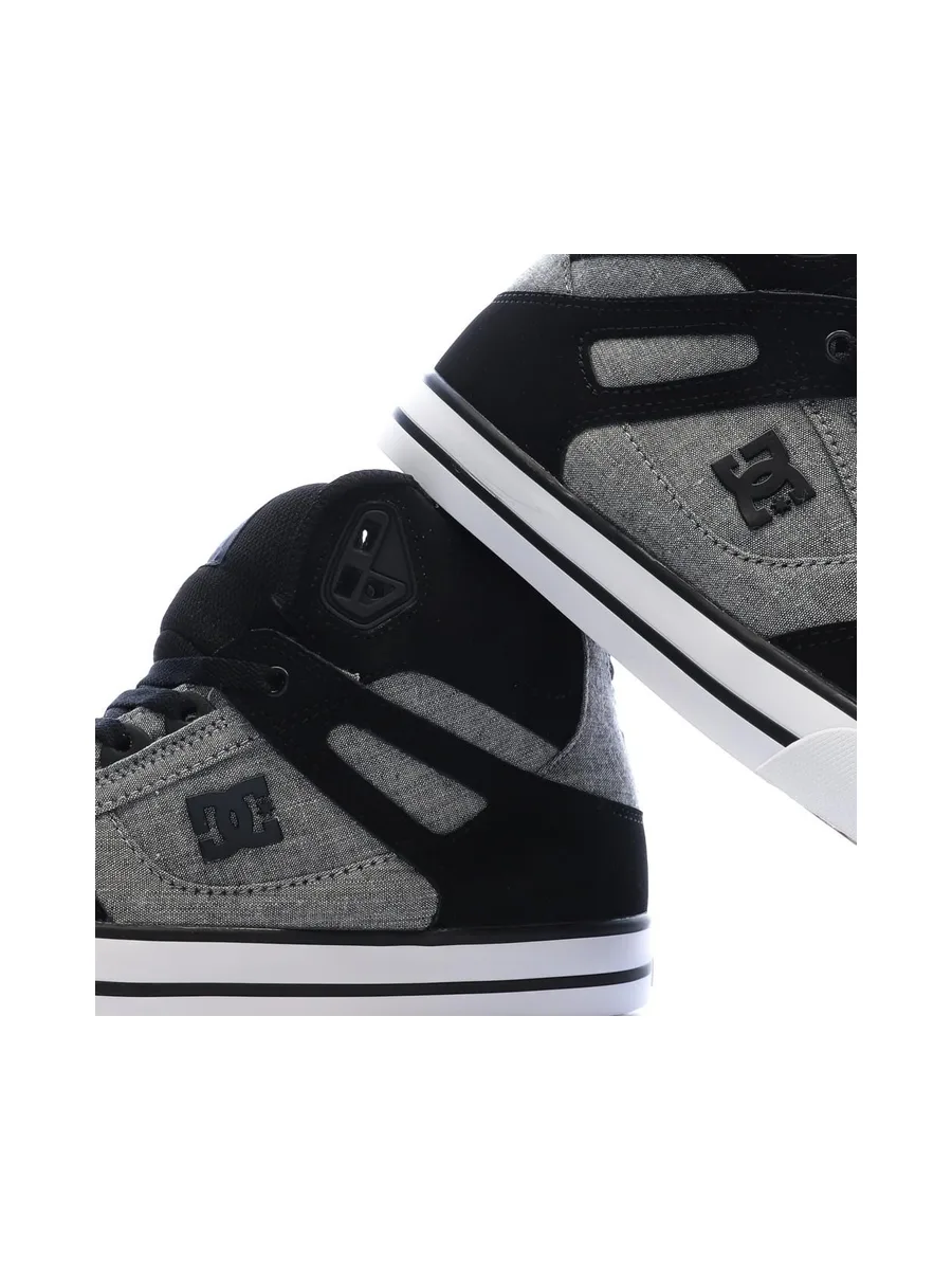 Baskets Noir/Gris Homme Dc shoes Pure 8