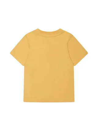 T-shirt Jaune Bébé Timberland T60100 2