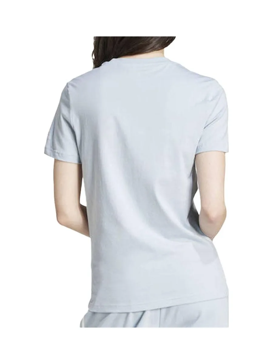 T-Shirt Bleu Femme Adidas Lins 3
