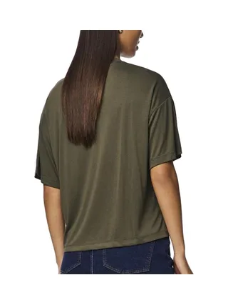T-Shirt Kaki Femme Pieces Nora 2