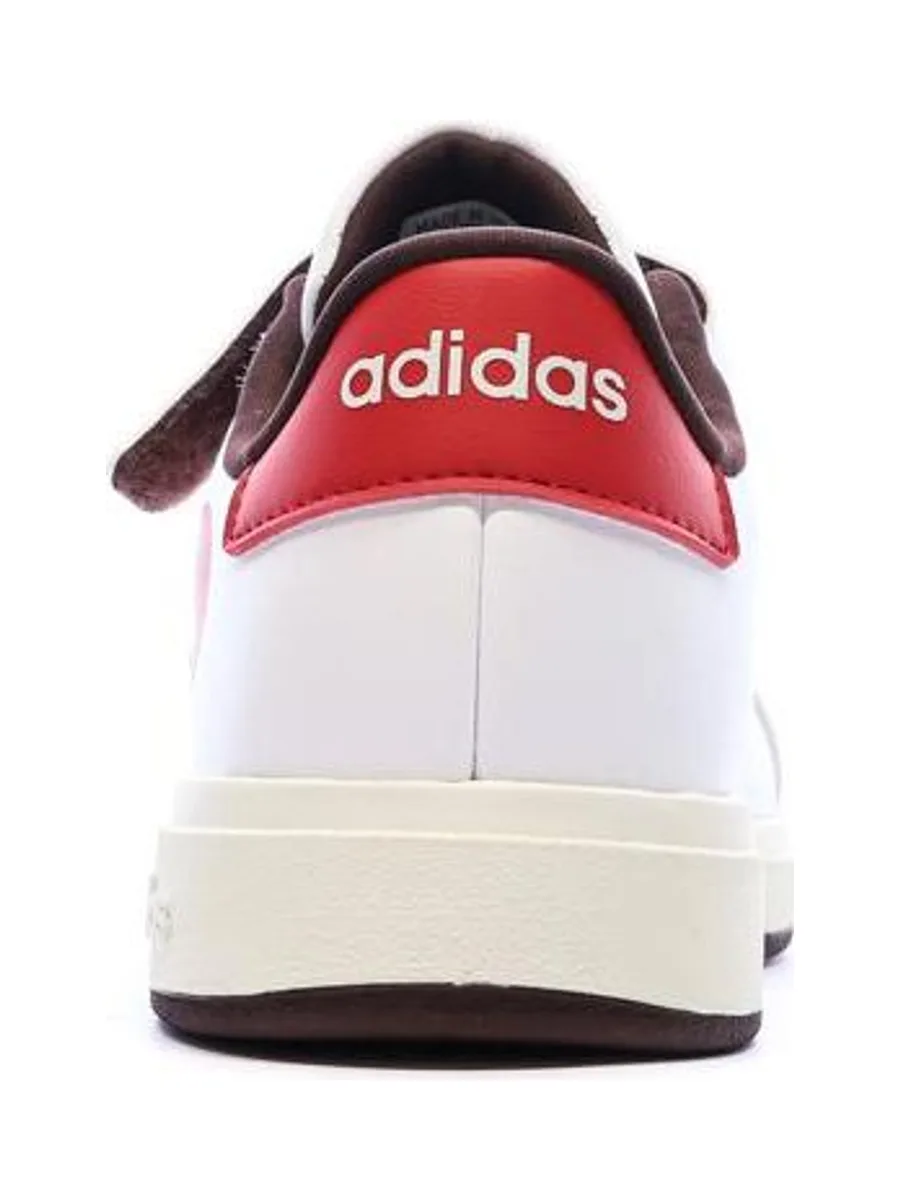 Baskets Blanches/Rouges Fille Adidas Grand Court Minnie 3