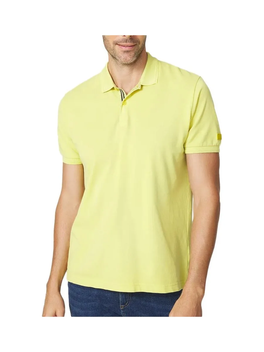Polo Jaune Homme TBS JAIRO 2