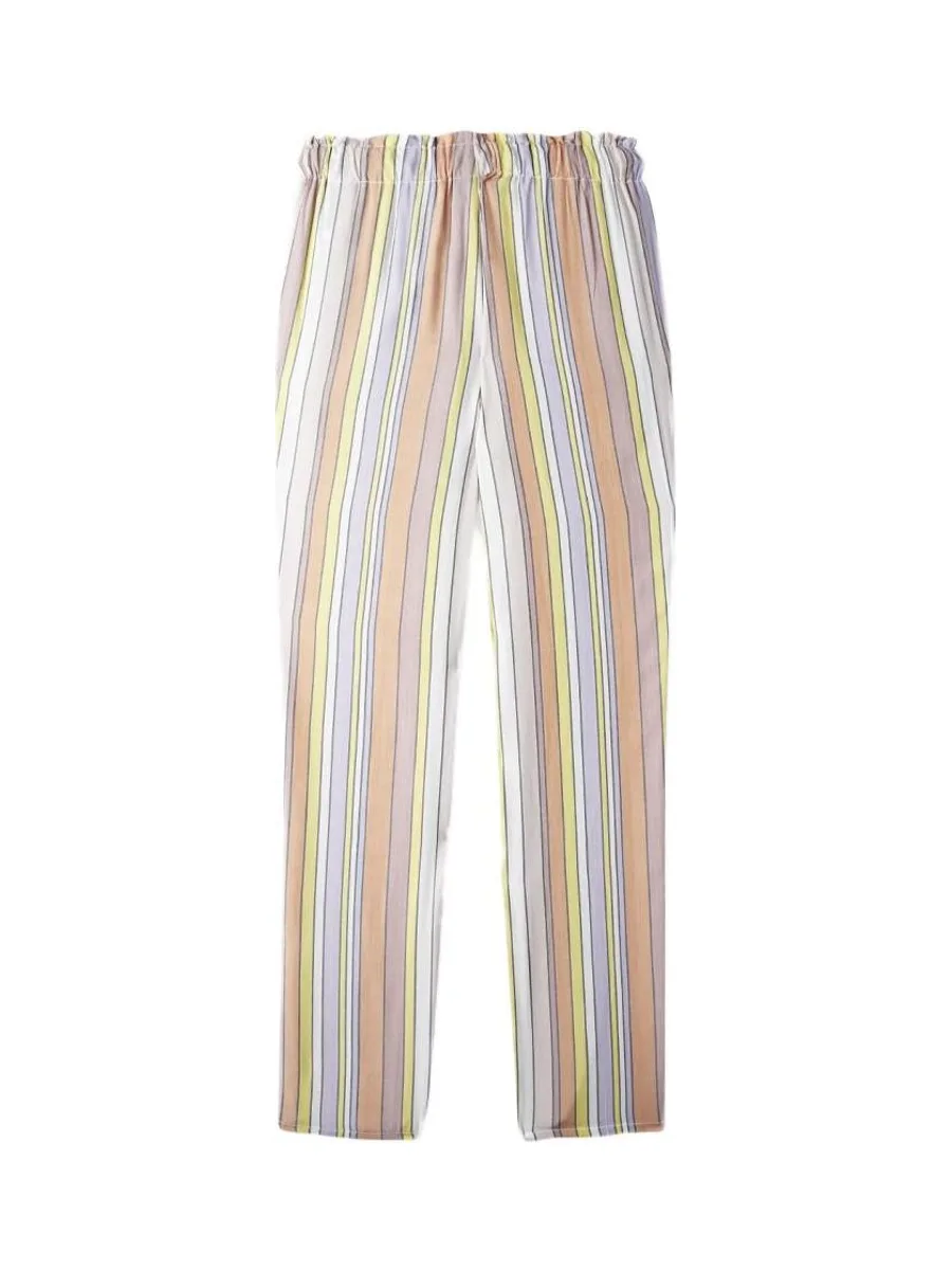 Pantalons Droit Rose/Jaune Fille O'Neill Tamah Beach 3