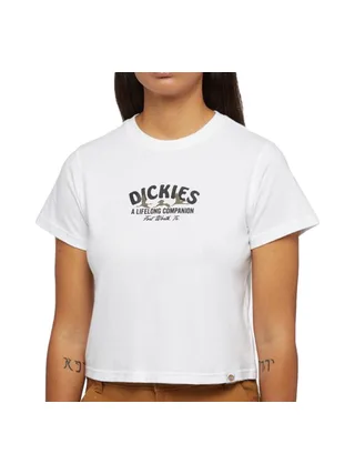 T-shirt Blanc Femme Dickies Companion 1