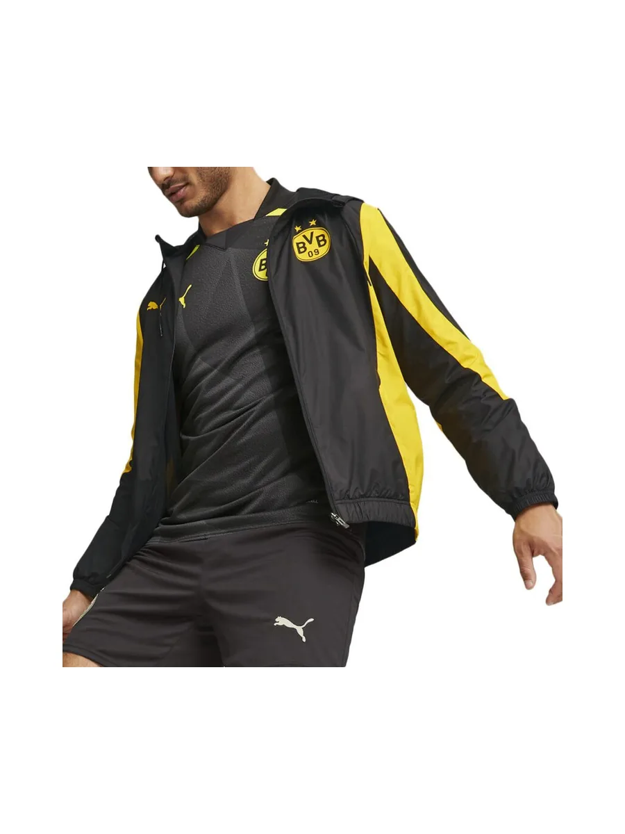 Borussia Dortmund Veste Noire Homme Puma 23/24 2