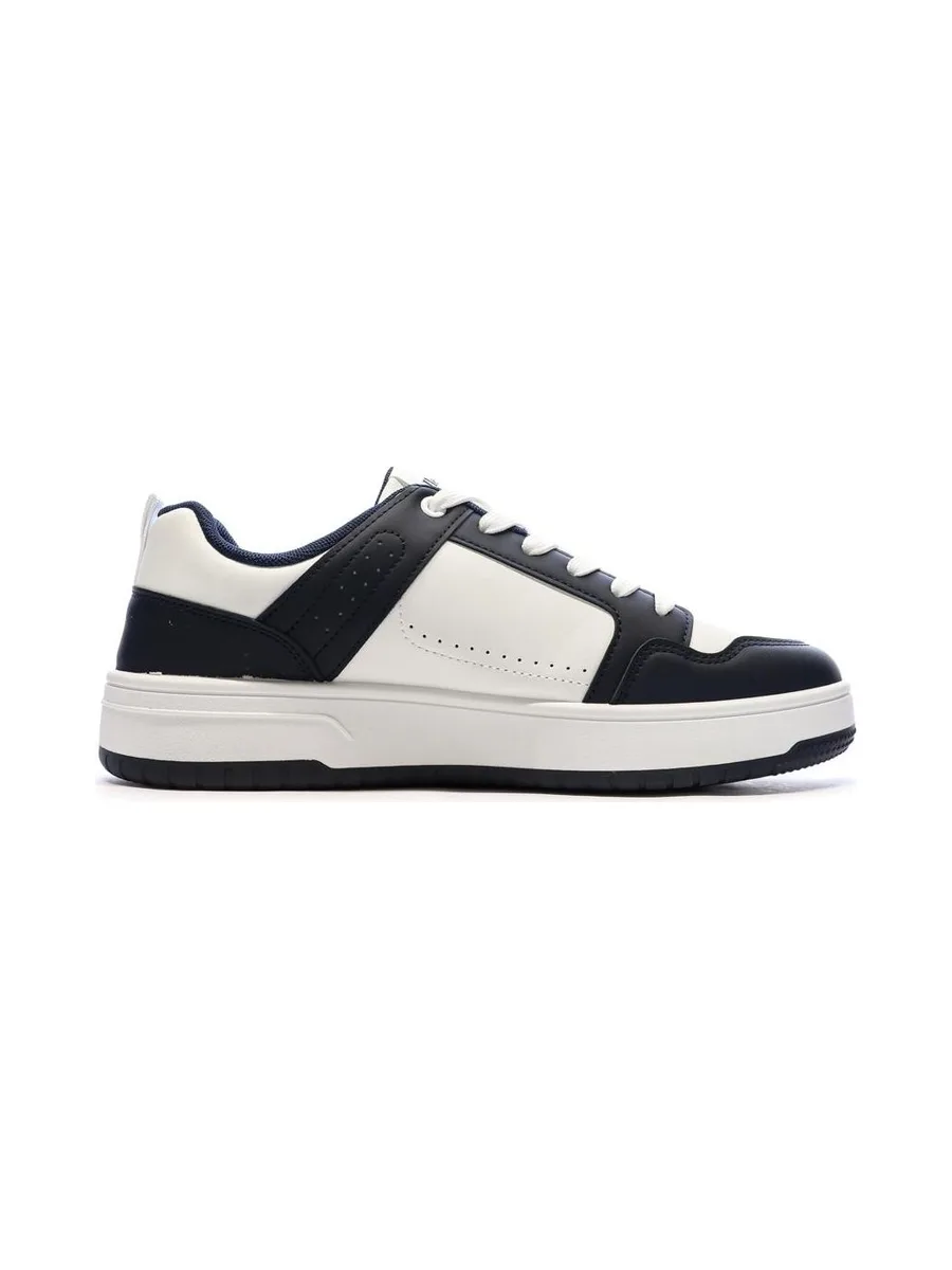 Baskets Blanc/Marine Homme Ellesse SANDY 3