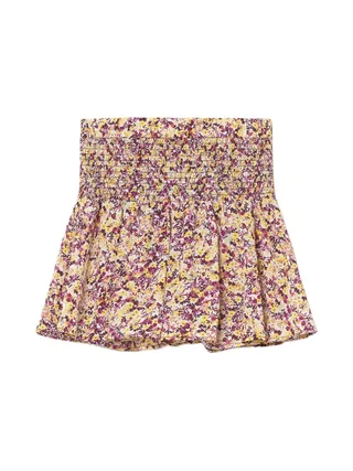 Short Jaune/Mauve Fille Le Temps Des Cerises Xangi 1