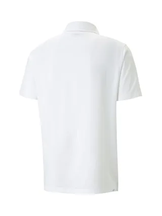 Polo Blanc/Bleu Homme Puma Grind 2