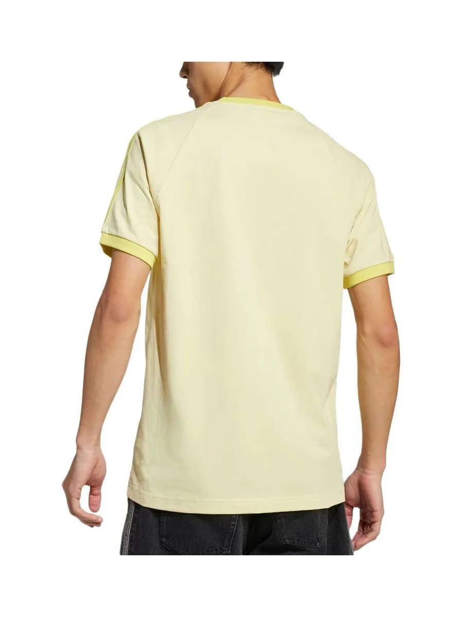 T-Shirt Jaune Homme Adidas 3-stripes 3