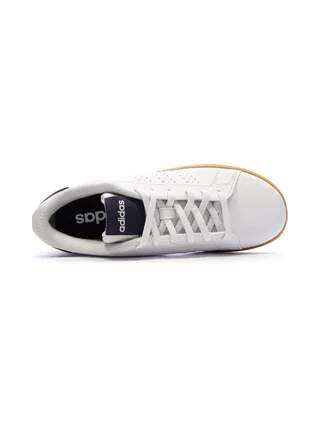 Baskets Blanches Homme Adidas Advantage Bases 4