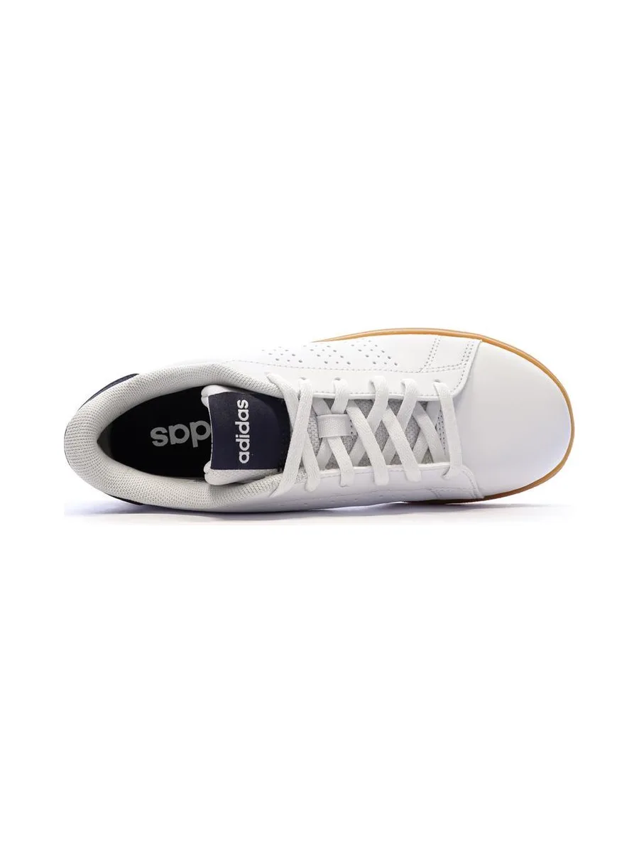 Baskets Blanches Homme Adidas Advantage Bases 5