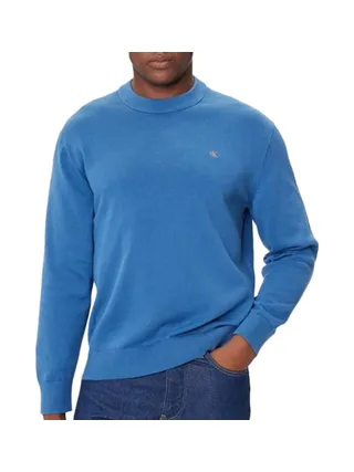 Sweat Bleu Homme Calvin Klein Jeans Easy 1