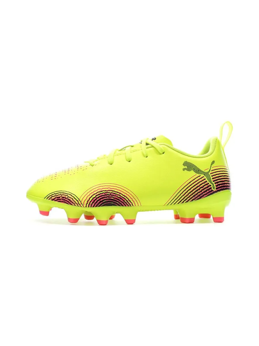 Baskets Jaune Garçon Puma Future 8 Play Fg/ag Jr 2