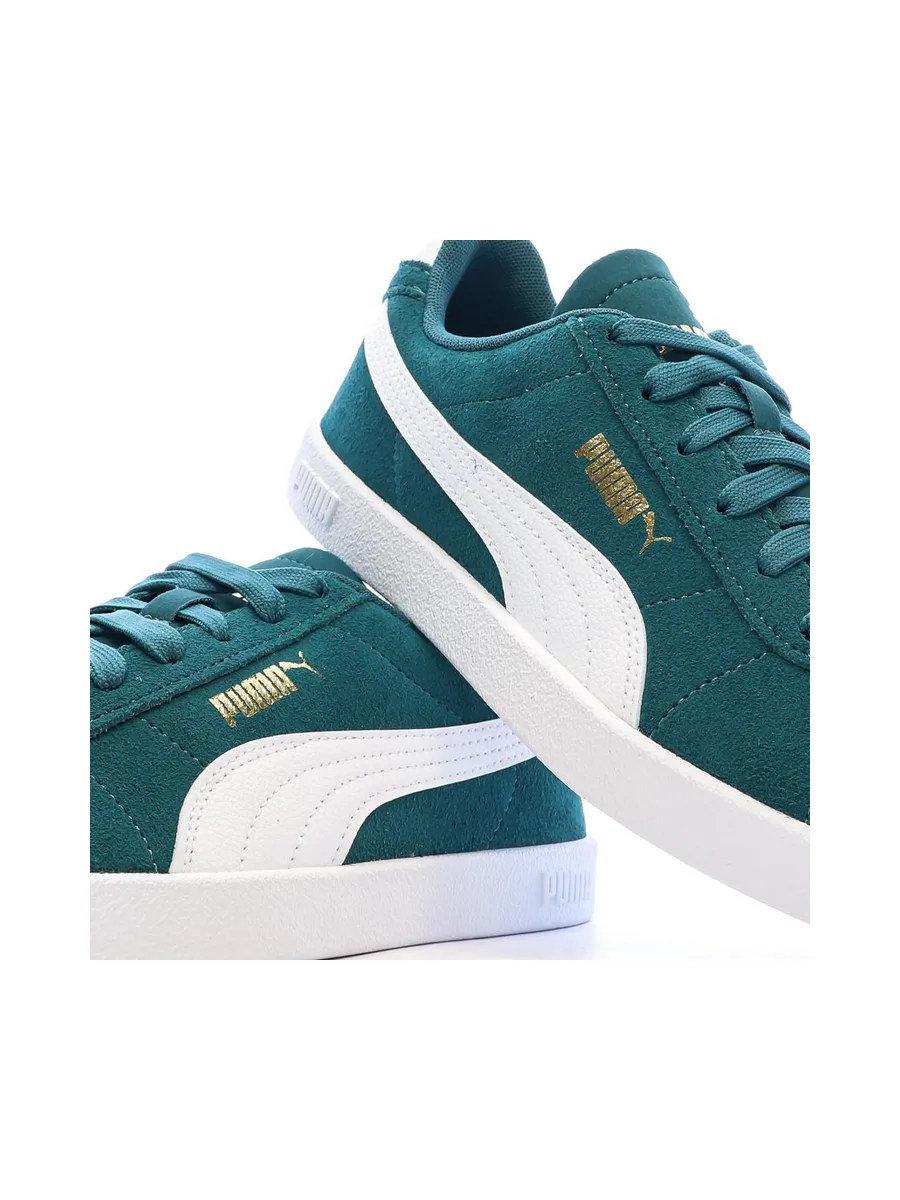 Baskets Vert Femme Puma Club 8