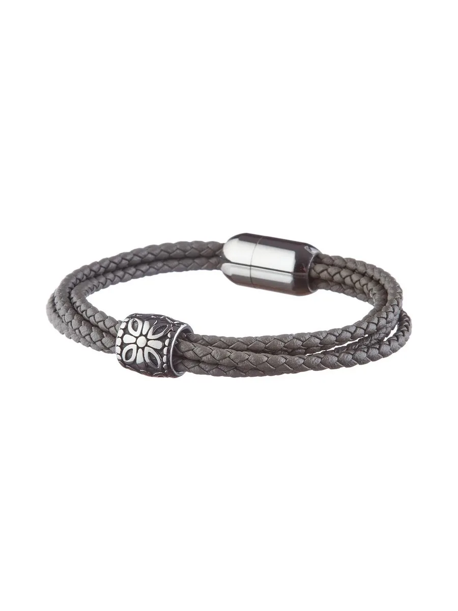 Bracelet Gris Homme Geographical Norway 315032 2