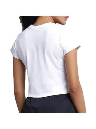 T-shirt Blanc Femme Converse Spray 2