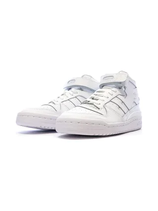Baskets Blanches Homme Adidas Forum Mids 6