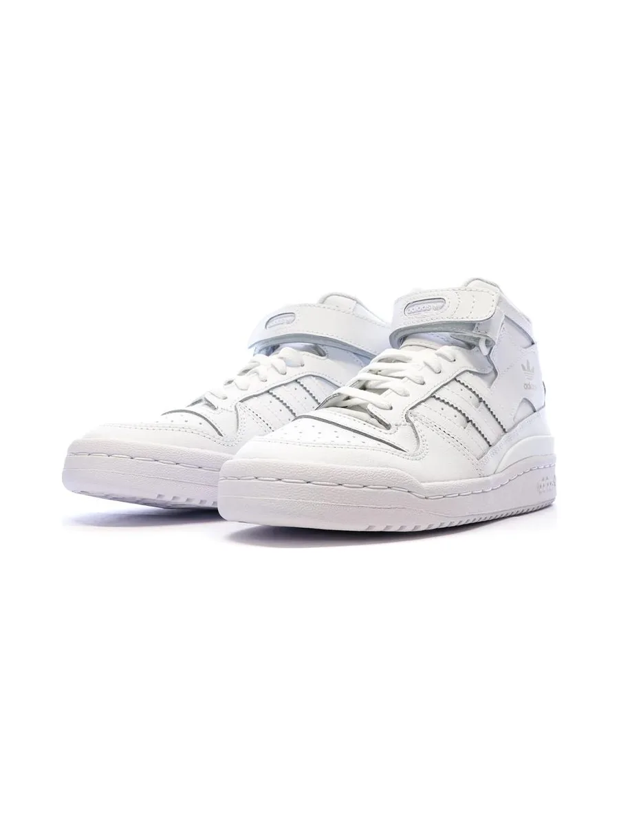 Baskets Blanches Homme Adidas Forum Mids 7