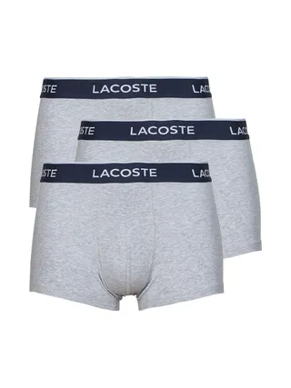 X3 Boxers Gris Homme Lacoste Court 1