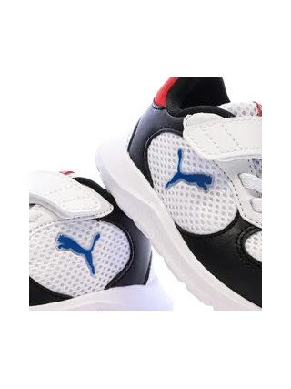 Baskets Blanc/Noir Garçon Puma Fun Racer 2 Ac+ 7