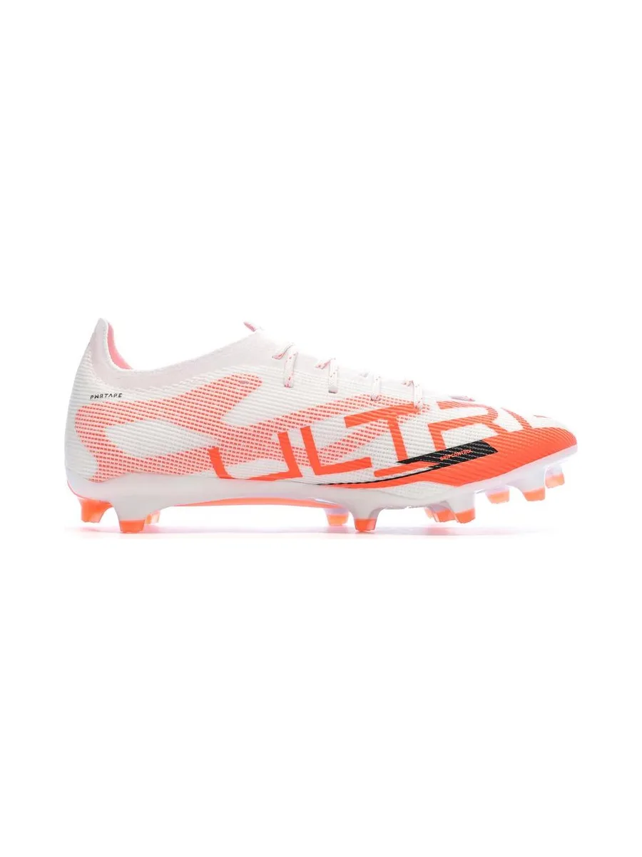 Chaussures de Football Blanc/Rouge Homme Puma Ultra 5 Pro Fg/ag 3