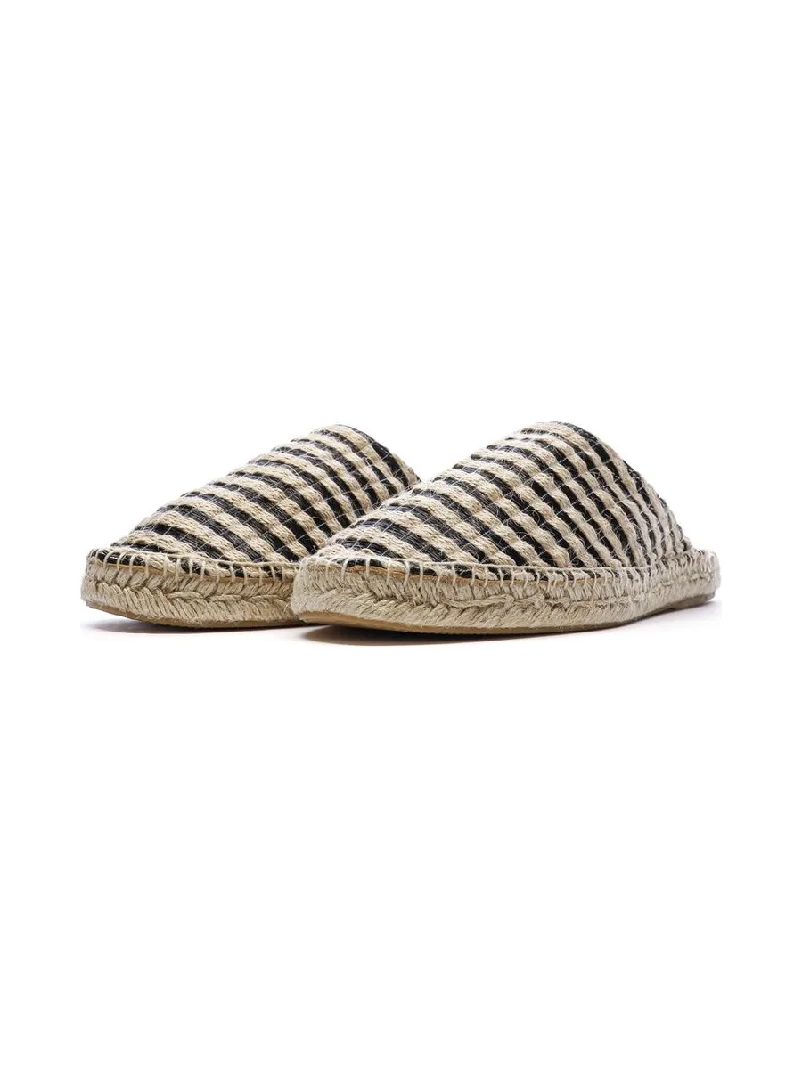 Espadrilles Beiges/Noires Homme Pare Gabia Denis 7