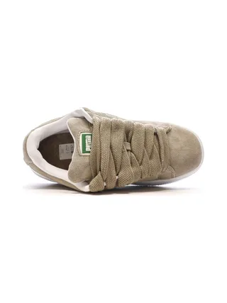 Baskets Beiges Femme Puma Suede XL 4