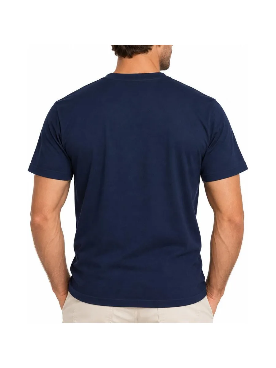 T-Shirt Marine Homme Pare Gabia Andos 3