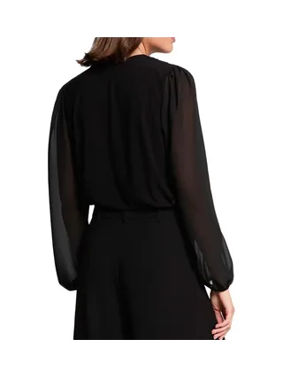 Blouse Noir Femme Morgan THIVAL 2