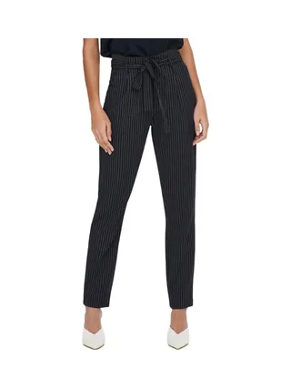 Pantalon Fluide Marine à rayures Femme JDY Tanja 1