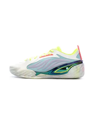 Chaussures de Basketball Blanc/Bleu Homme Puma All-pro Nitro Elite 1