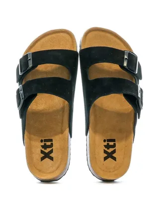 Sandales Noir Homme Xti Cuir 142553 3