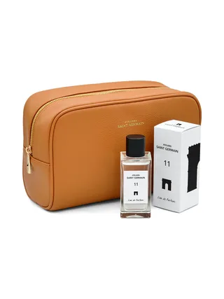 Trousse de Toilette AMAND Taupe + Eau de Parfum N°11 3