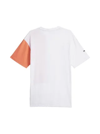 T-shirt Blanc/Orange Homme Puma Statement 2