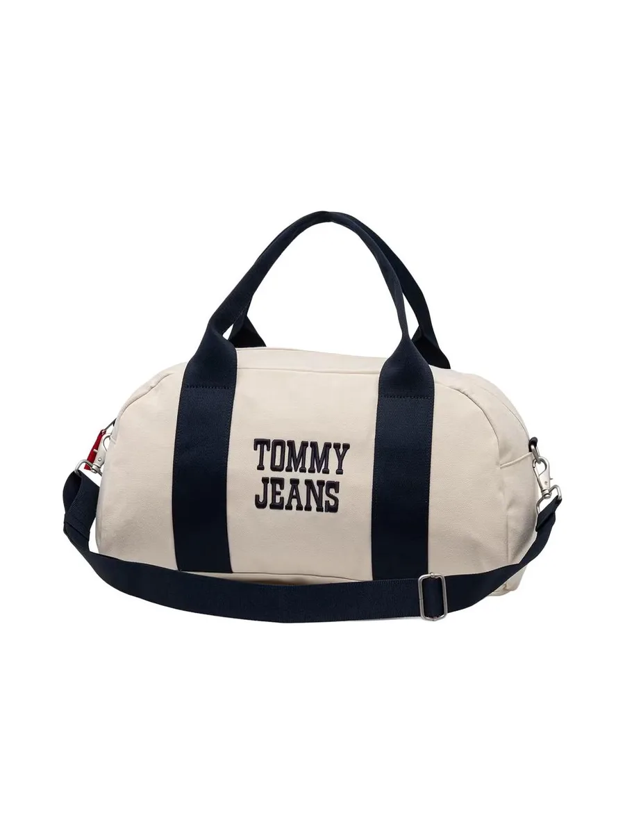 Sac de sport Beige/Marine Homme Tommy Hilfiger Tjm Bold Varsity 2