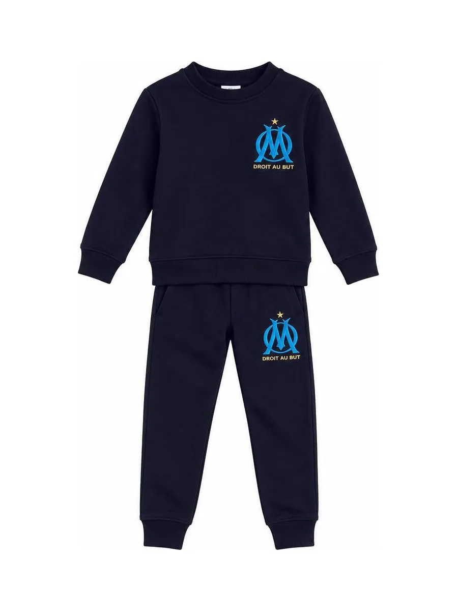 Ensemble de Survêtement Marine Garçon Olympique de Marseille G23025 2