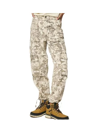Pantalon fluide Beige/Vert Femme Kaporal SILAR 1
