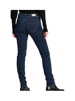 Jean Skinny Bleu Foncé Femme Morgan 201-POM.P 2