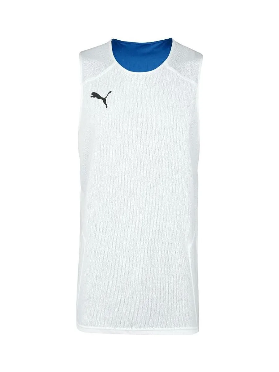 Débardeur Bleu/Blanc basketball Homme Puma Réversible 3