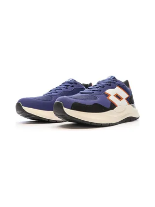 Baskets Marine/Blanches/Orange Homme Lotto Twenty6 6