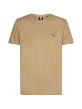 T-shirt Marron Clair Homme Petrol Industries TSR002-9999 1
