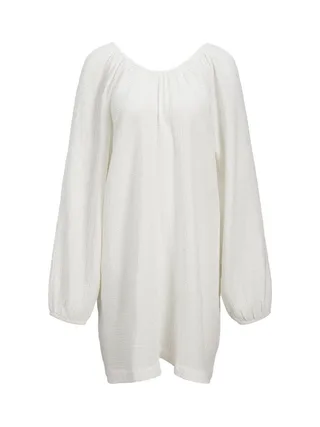 Robe Blanche Femme JJXX Muslin 3