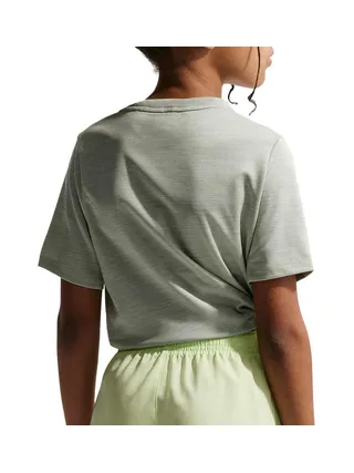 T-Shirt de Sport Vert Mixte Nike Running Miler 2
