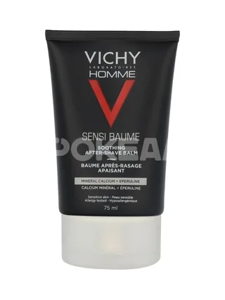 Vichy Homme Sensi Baume Soothing After Shave Balm 75ml - Sensitive Skin /  Alcohol Free 2