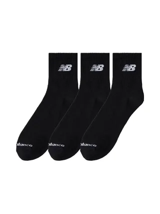 X3 Paires de Chaussettes Noir Homme New Balance Everyday 1