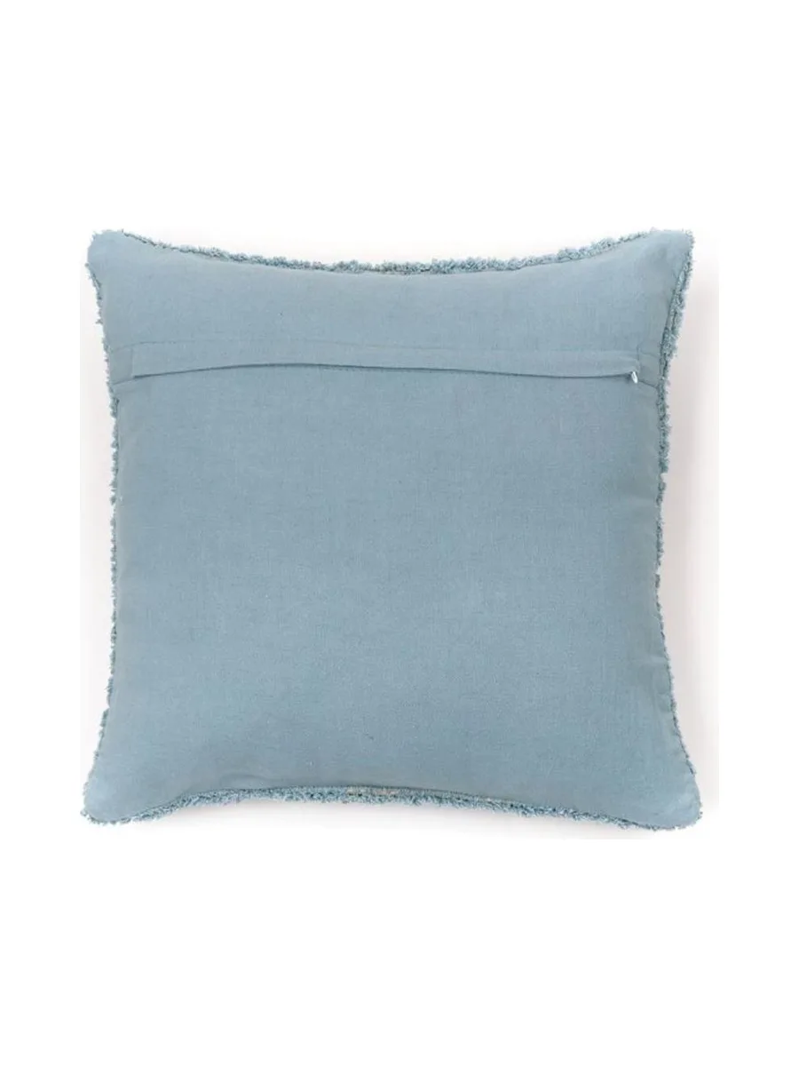 Coussin déhoussable tufté imprimé animalier FUNNY 3