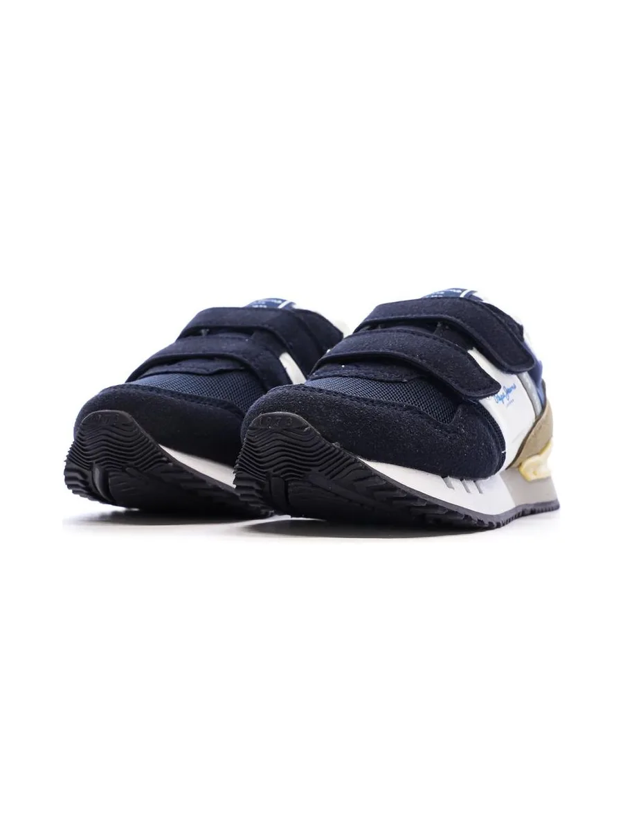 Baskets Marines Fille Pepe jeans London Band 7