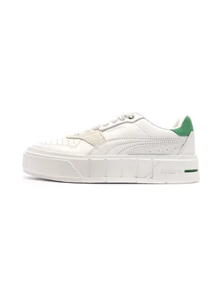Baskets Blanches/Vertes Femme Puma Cali Court 1